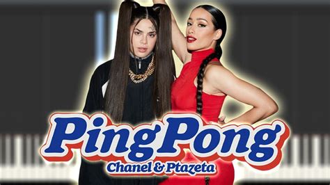 chanel ping pong|Chanel, Ptazeta .